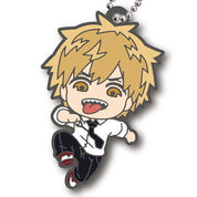 Chainsaw man deformed rubber mascot Gashapon keychain