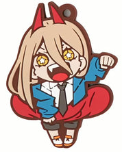 Chainsaw Man Power rubber keychain