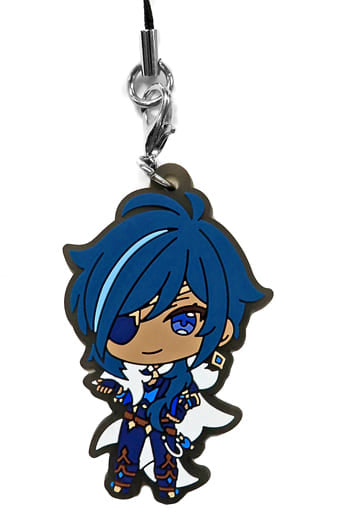 Genshin Impact Kaeya strap rubber keychain by Bushiroad Creative