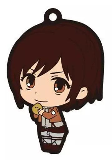 Attack on Titan Sasha Braus strap rubber keychain JP
