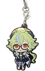 Genshin Impact Sucrose strap rubber keychain by Bushiroad