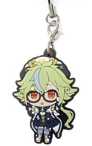 Genshin Impact Sucrose strap rubber keychain by Bushiroad
