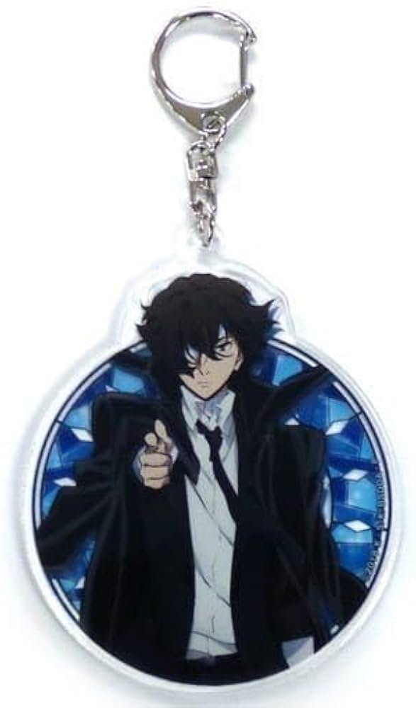 Bungo Stray Dogs Osamu Dazai acrylic keychain by Kadokawa