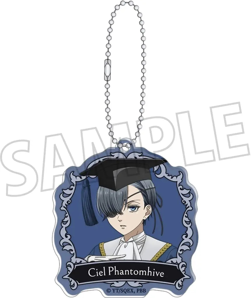 Black Butler Ciel Phantomhive “Kuroshitsuji” acrylic keychain