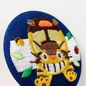 Studi Ghibli Catbus embroidered pin badge JP