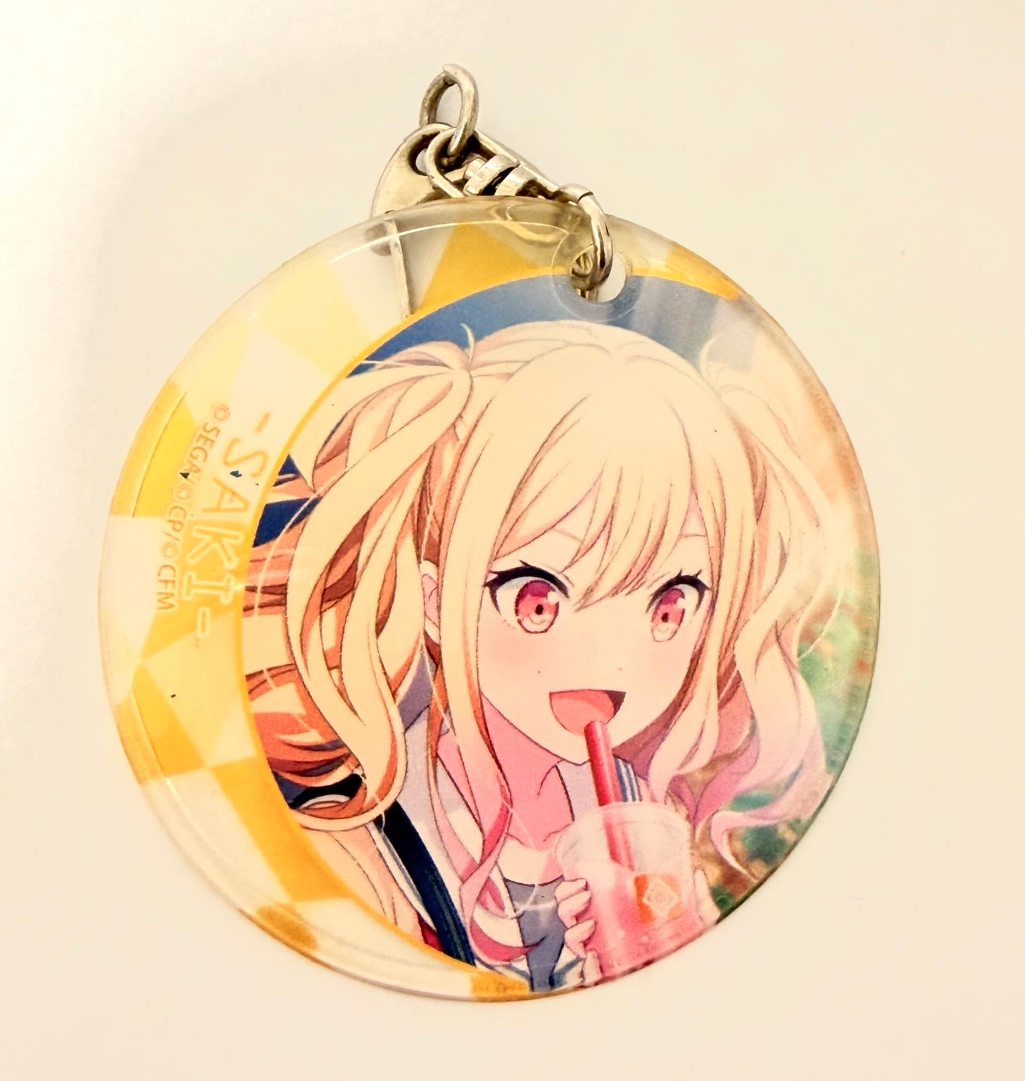 Project Sekai Saki official acrylic keychain