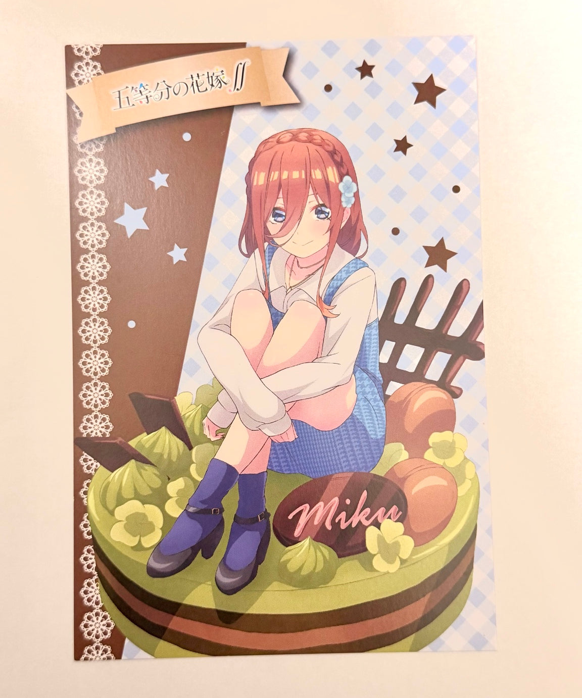 The Quintessential Quintuplets Official Miku Tarte Postcard A5 262792