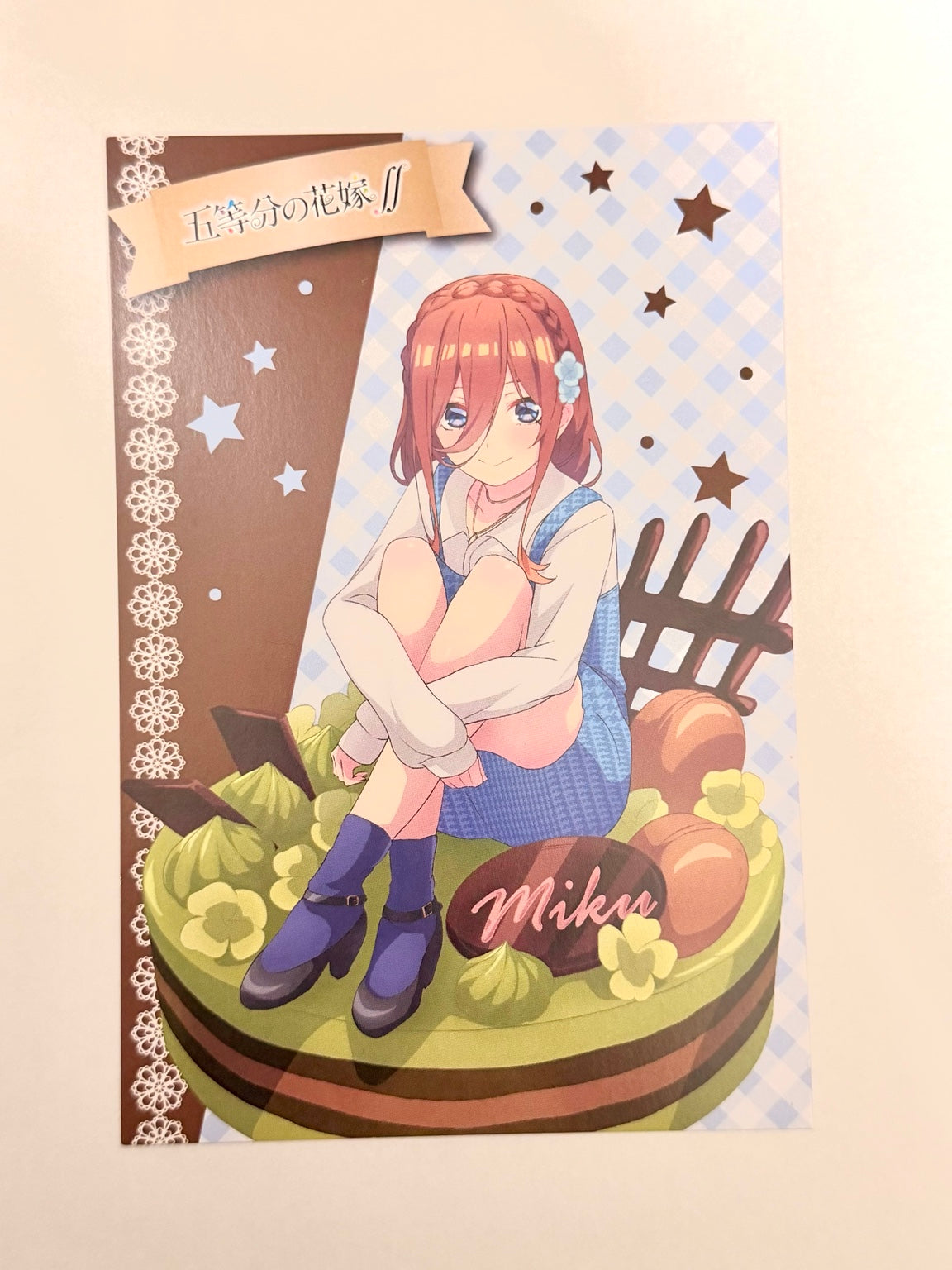 The Quintessential Quintuplets Official Miku Tarte Postcard A5 262792