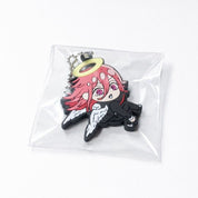 Chainsaw Man Angel Devil rubber keychain by Takara Tomy Deforba