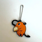 Chainsaw Man Pochita rubber keychain JP