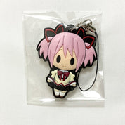 Puella Magi Madoka Magica Madoka Kaname strap rubber keychain by Broccoli