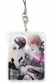 Bakemonogatari Shinobu Oshino & Meme Oshino Official strap acrylic keychain JP