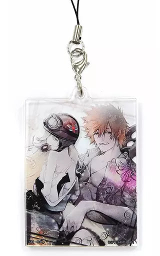 Bakemonogatari Shinobu Oshino & Meme Oshino Official strap acrylic keychain JP