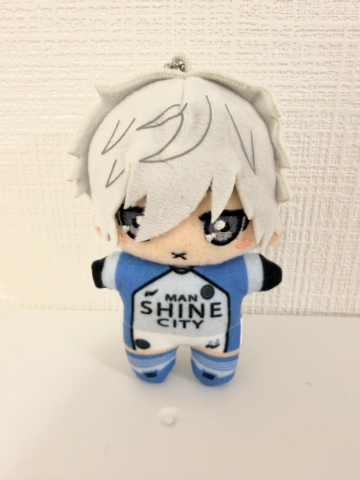 Blue Lock Official Nagi Plush Keychain JP Manshine City front