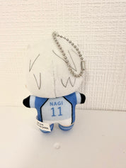 Blue Lock Official Nagi Plush Keychain JP Manshine City back