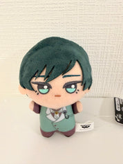 Blue Lock Official Rin Plush Keychain JP Suit Version front