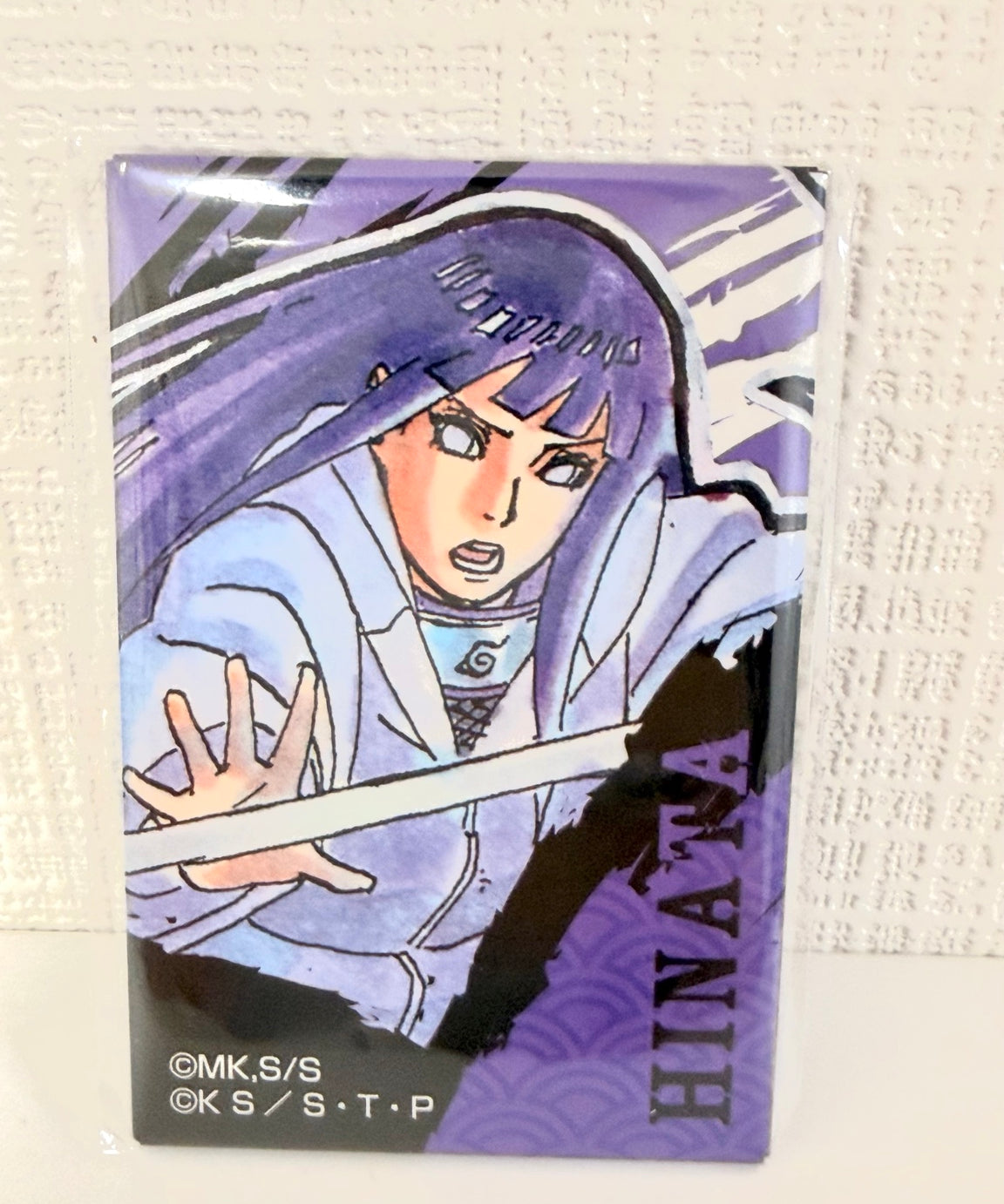 Naruto Hinata Official Pin JP front