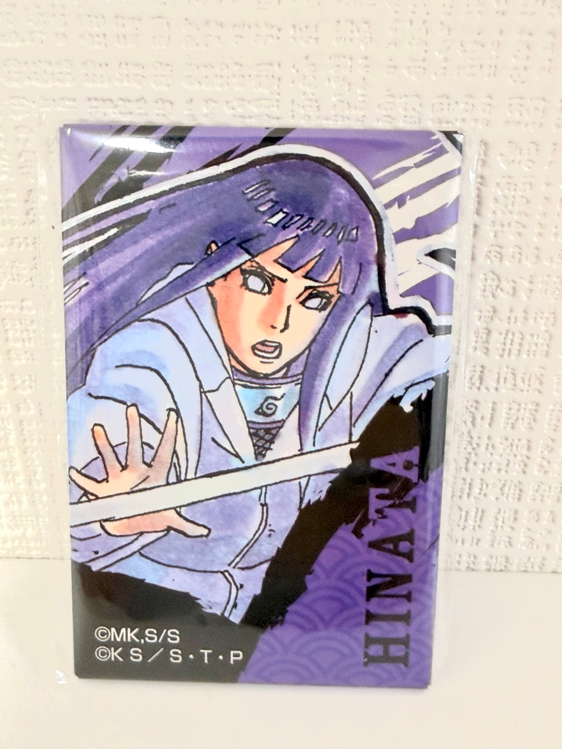 Naruto Hinata Official Pin JP front