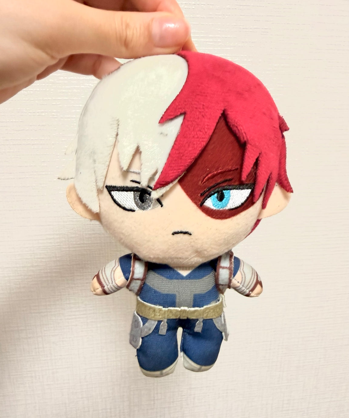 My Hero Academia Official Shoto Todoroki Plush Keychain JP alternate view