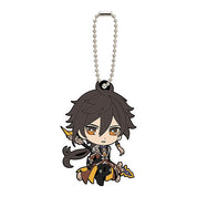 HoYoverse Genshin Impact Zhongli rubber keychain by Bushiroad