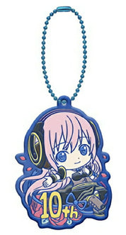 Project SEKAI Megurine Luka rubber keychain by SEGA