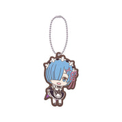 Re:Zero - Starting Life in Another World Rem rubber keychain JP