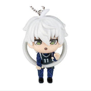 Blue Lock Seishirō Nagi mini figurine keychain by Takara Tomy A.R.T.S