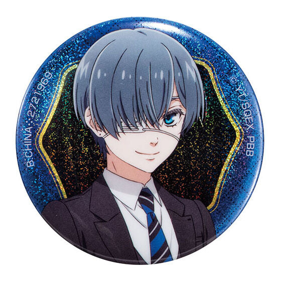 Black Butler Ciel Phantomive pin badge JP