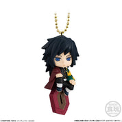 Demon Slayer Tomioka Giyu mini figurine keychain by Bandai