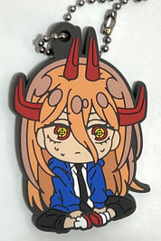 Chainsaw Man Reze Arc Deformed Rubber Keychain Gashapon