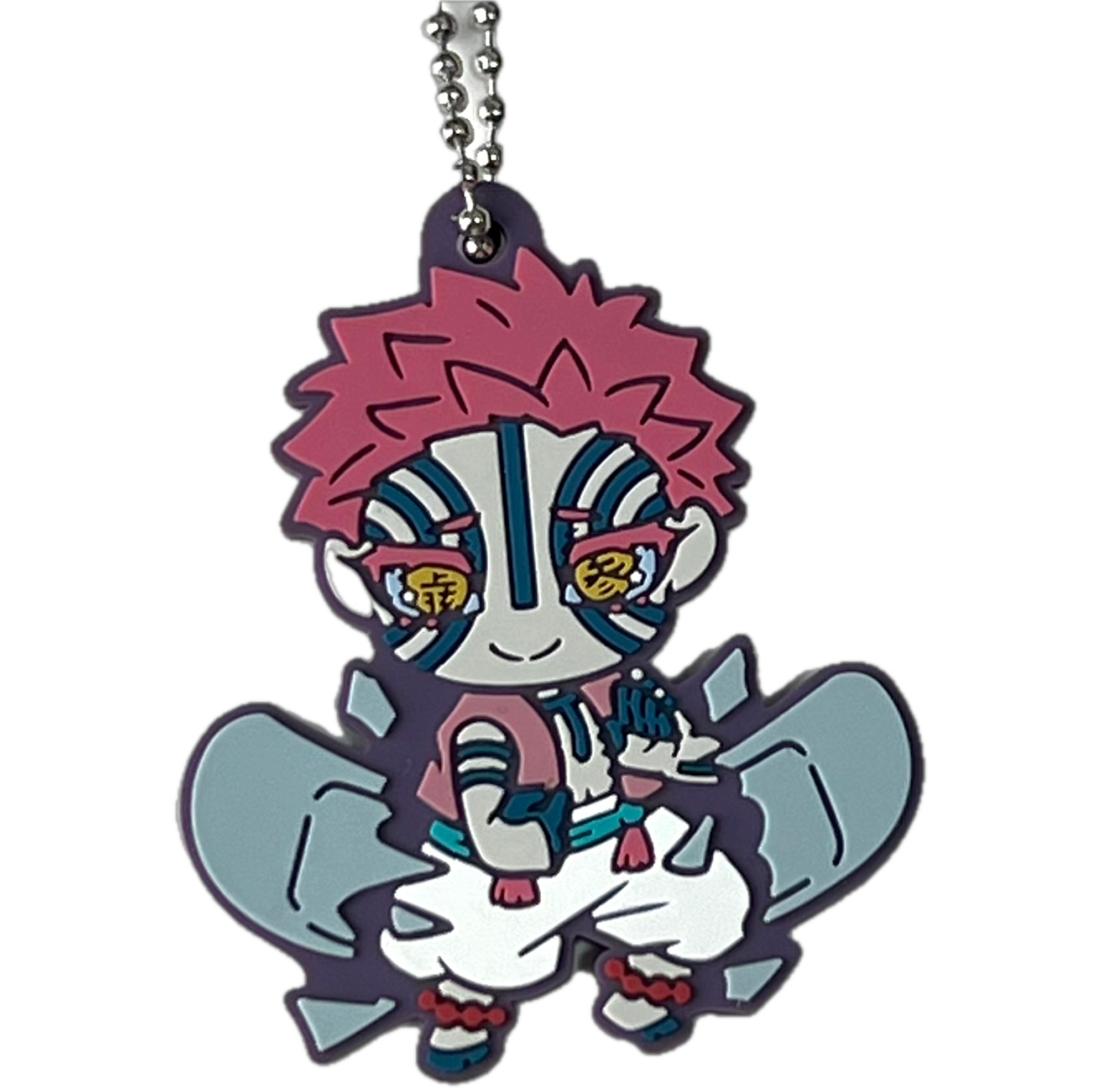 Demon Slayer akaza Keychain 2