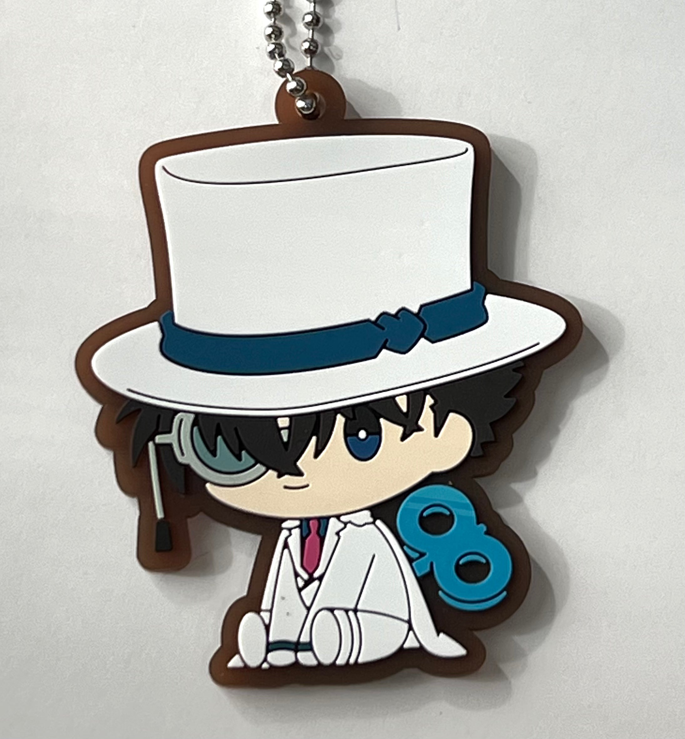 Case Closed Detective Conan Kaito Kid Keychain 1