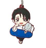 Jujutsu Kaisen Yuta Okkotsu "Character Band-aid” Chara Bancho-ko rubber mascot keychain