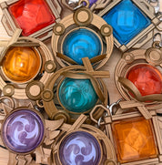 Genshin Impact Vision Keychain (1 Random Vision) JP EXclusive Gashapon