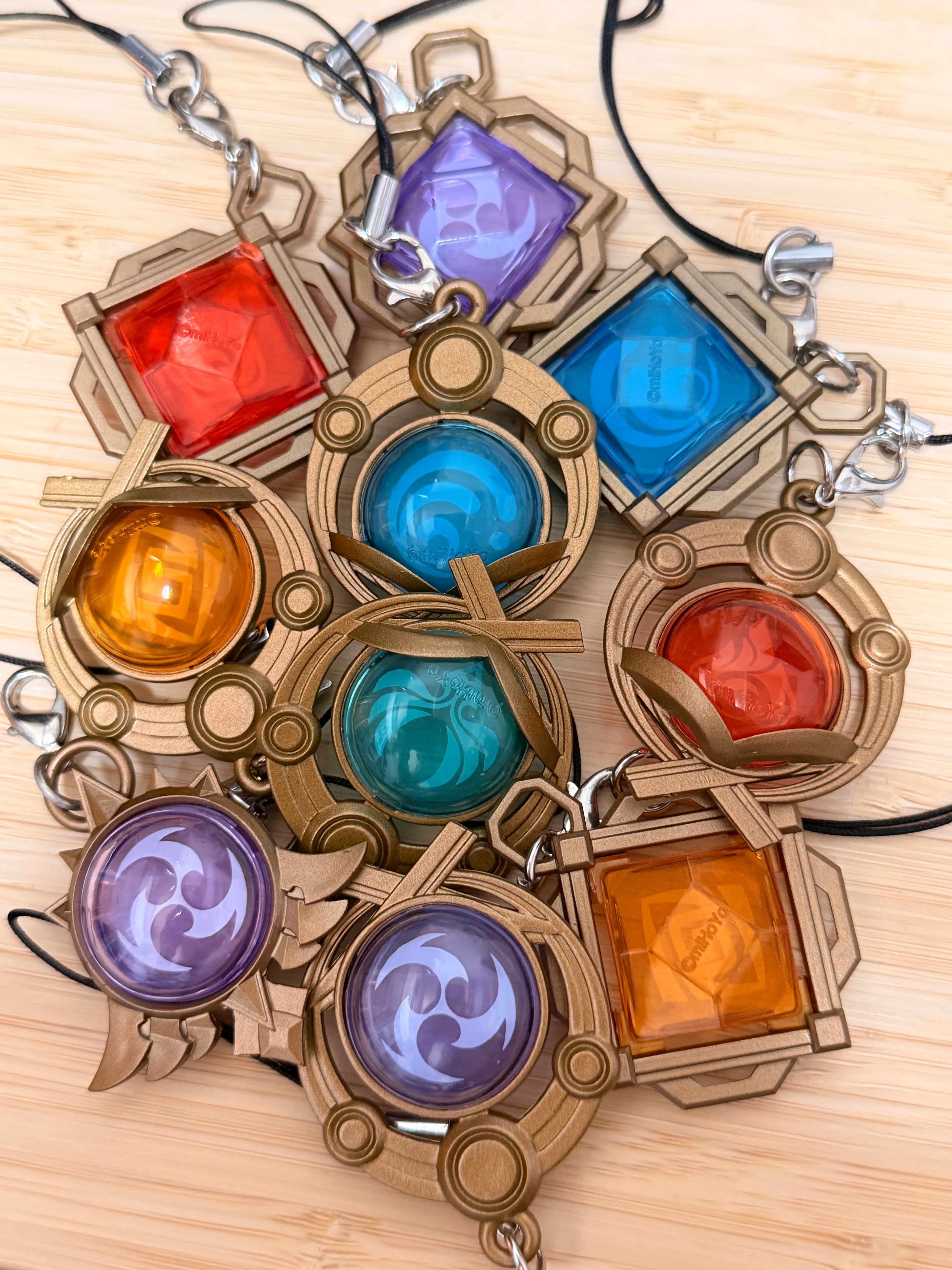 Genshin Impact Vision Keychain (1 Random Vision) JP EXclusive Gashapon