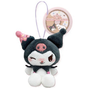 Sanrio x Mikko Donut Kuromi plush keychain JP