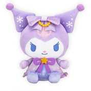 Sanrio Kuromi Snow Rainbow plush keychain JP