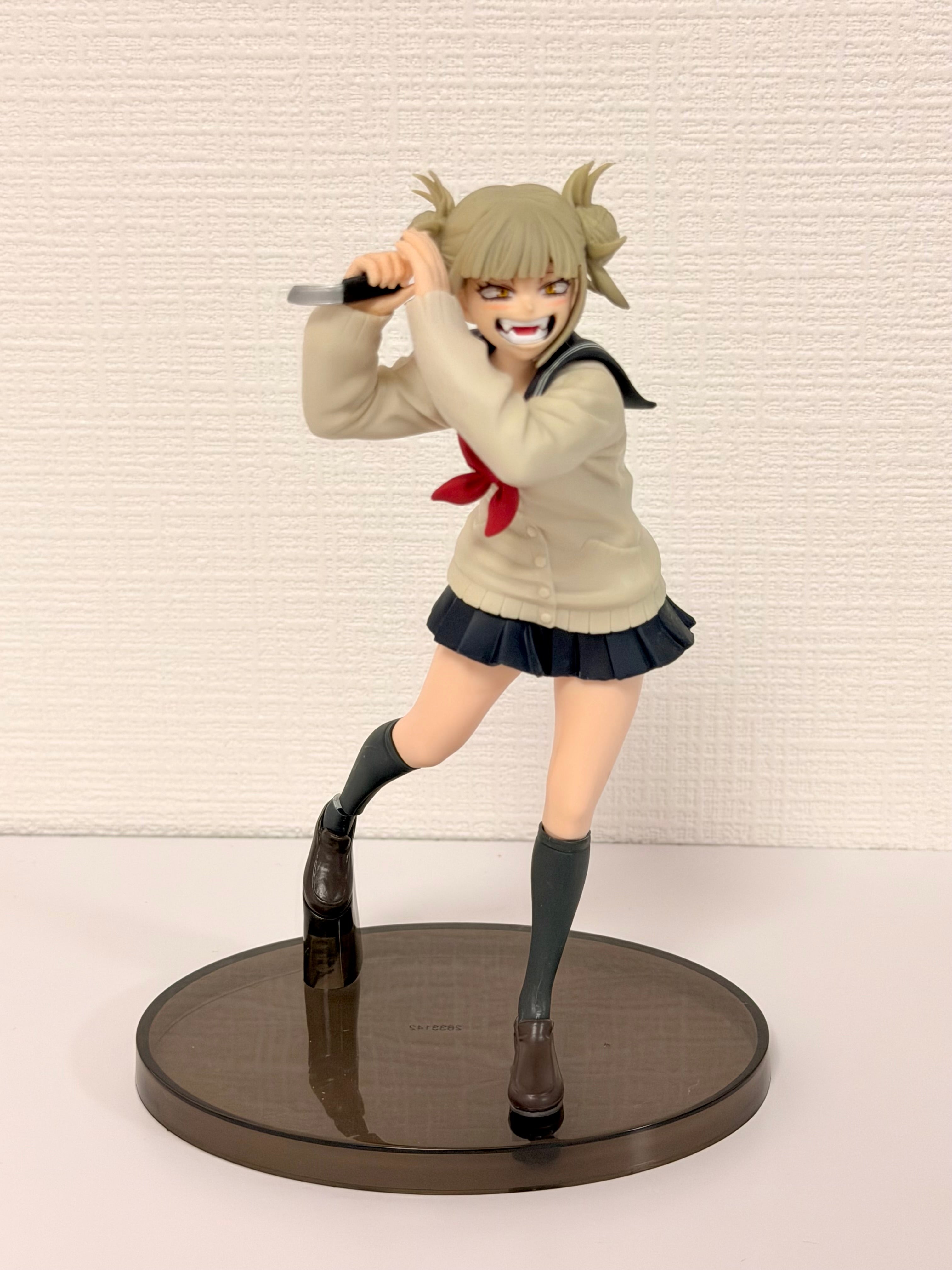 NO BOX My Hero Academia  Toga Official Figure (Note: Leg Broken/fixed refer to pictures)