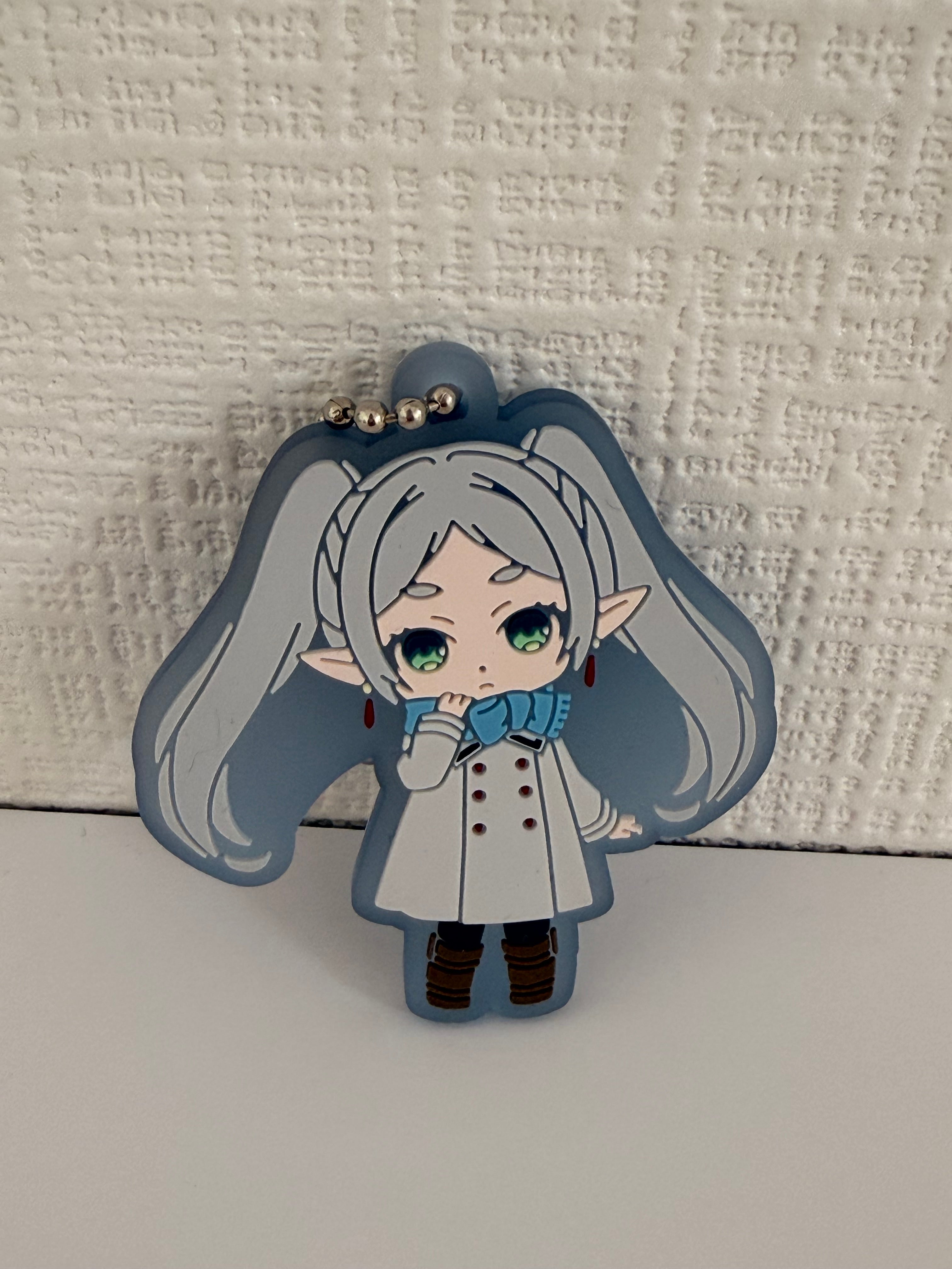 Frieren Beyod Journey's End Frieren Winter Official Rubber Keychain