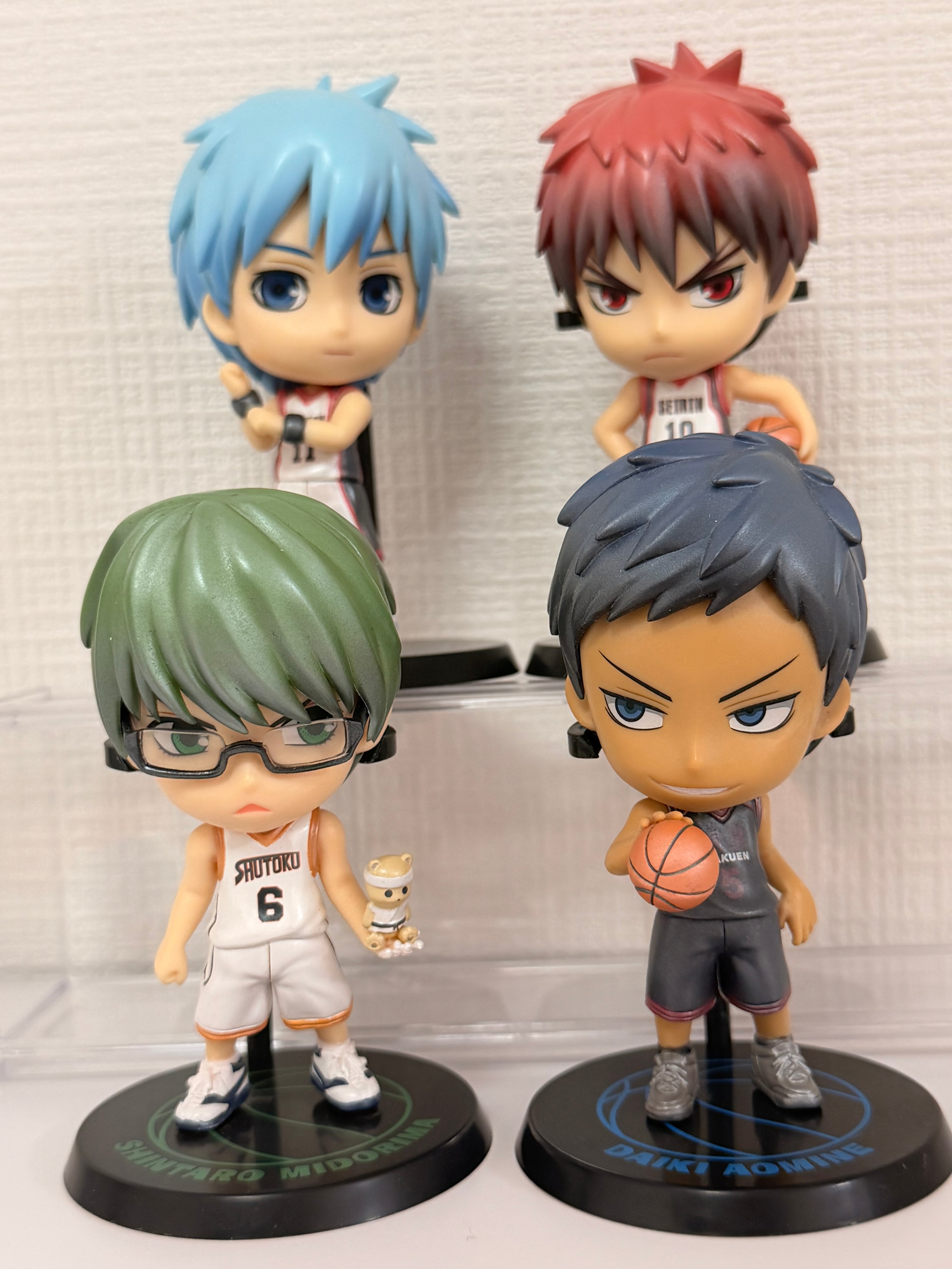 Kuroko No Basket   Official Mini Figure Chrome Painted Ver. RARE Retro