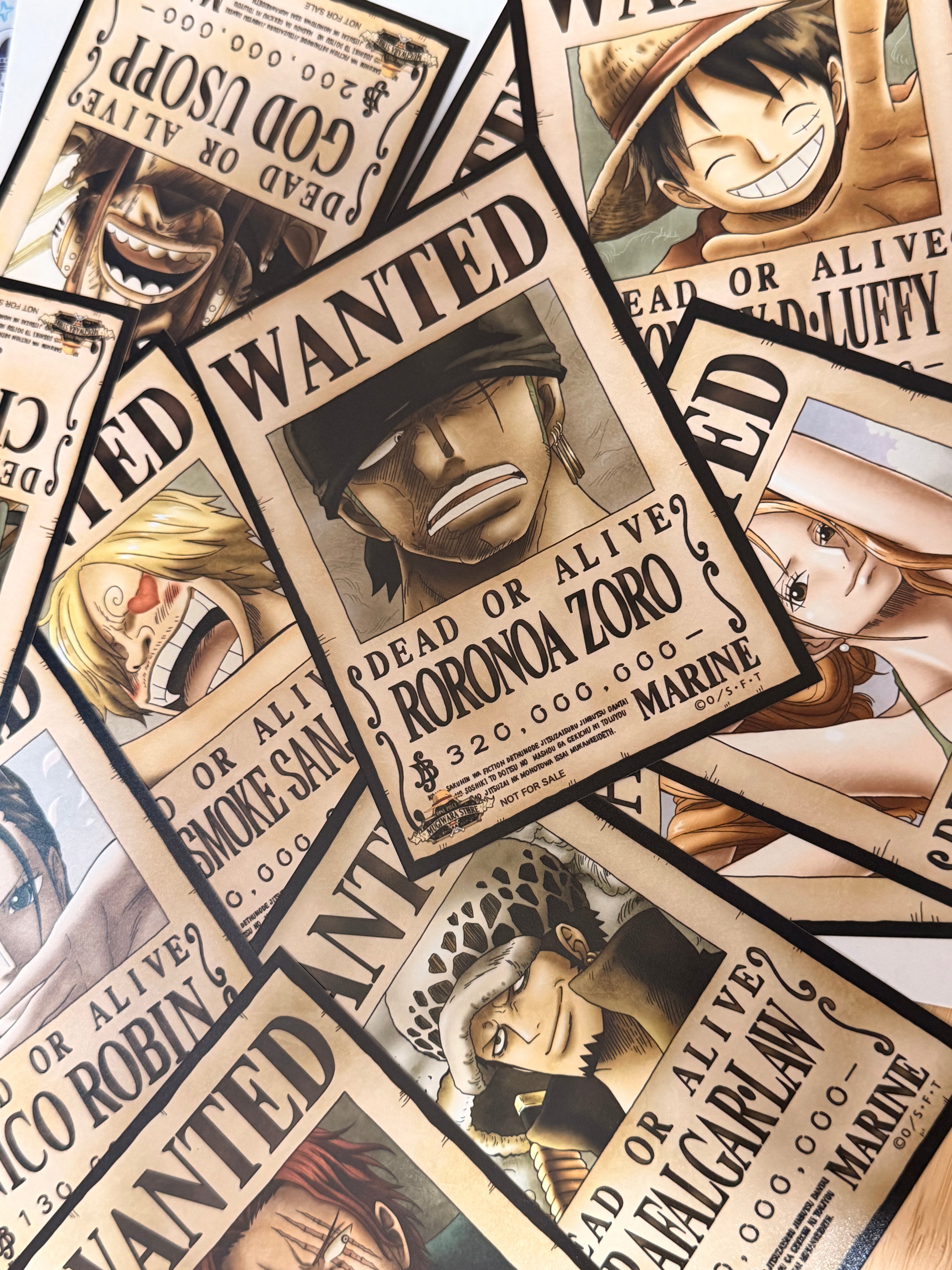 One Piece A5 Postercards Poster Official JP