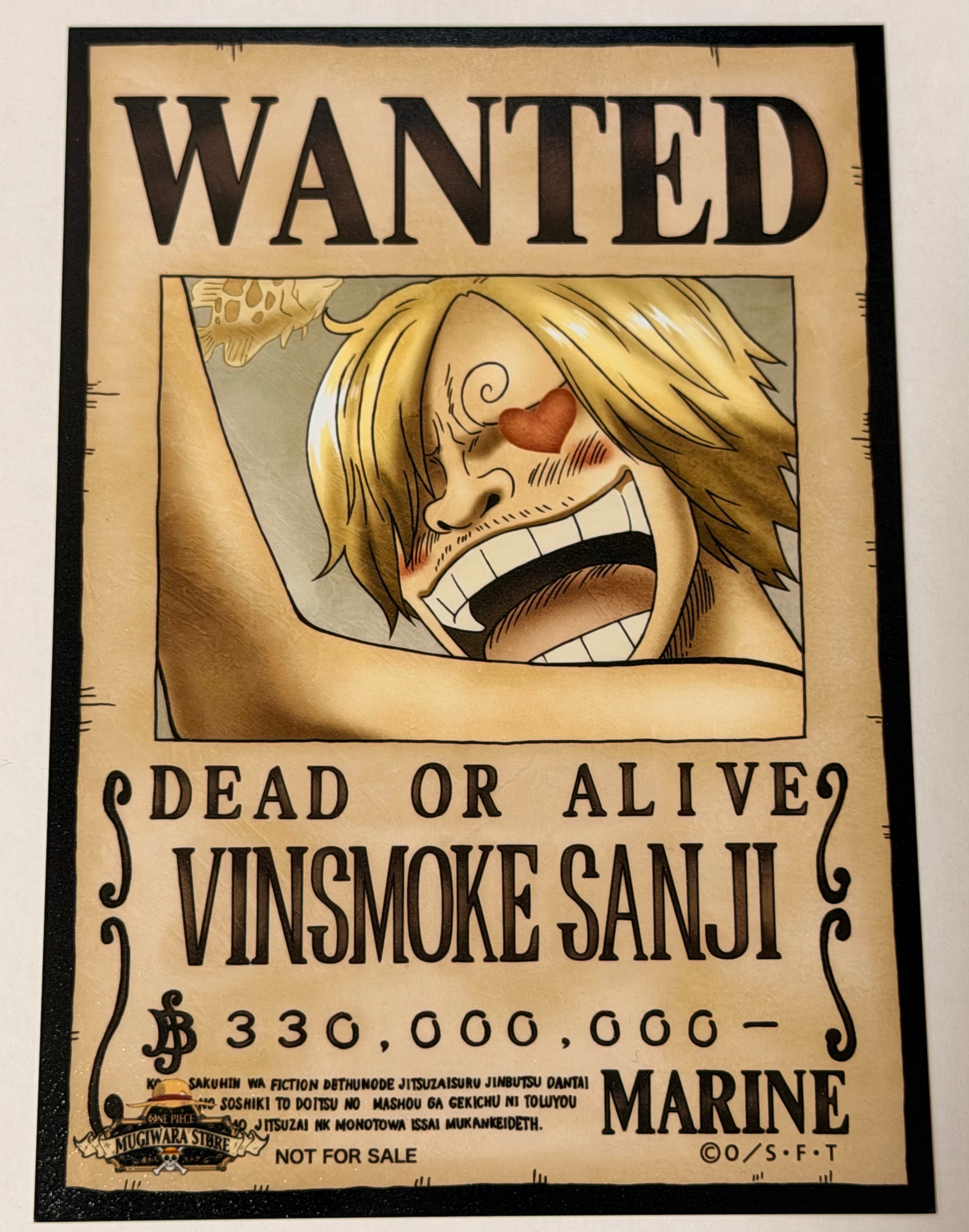 One Piece A5 Postercards Poster Official JP