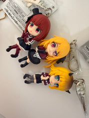 Oshi No Ko  Runy Kana Memcho Official Figure Keychain JP Set of 3