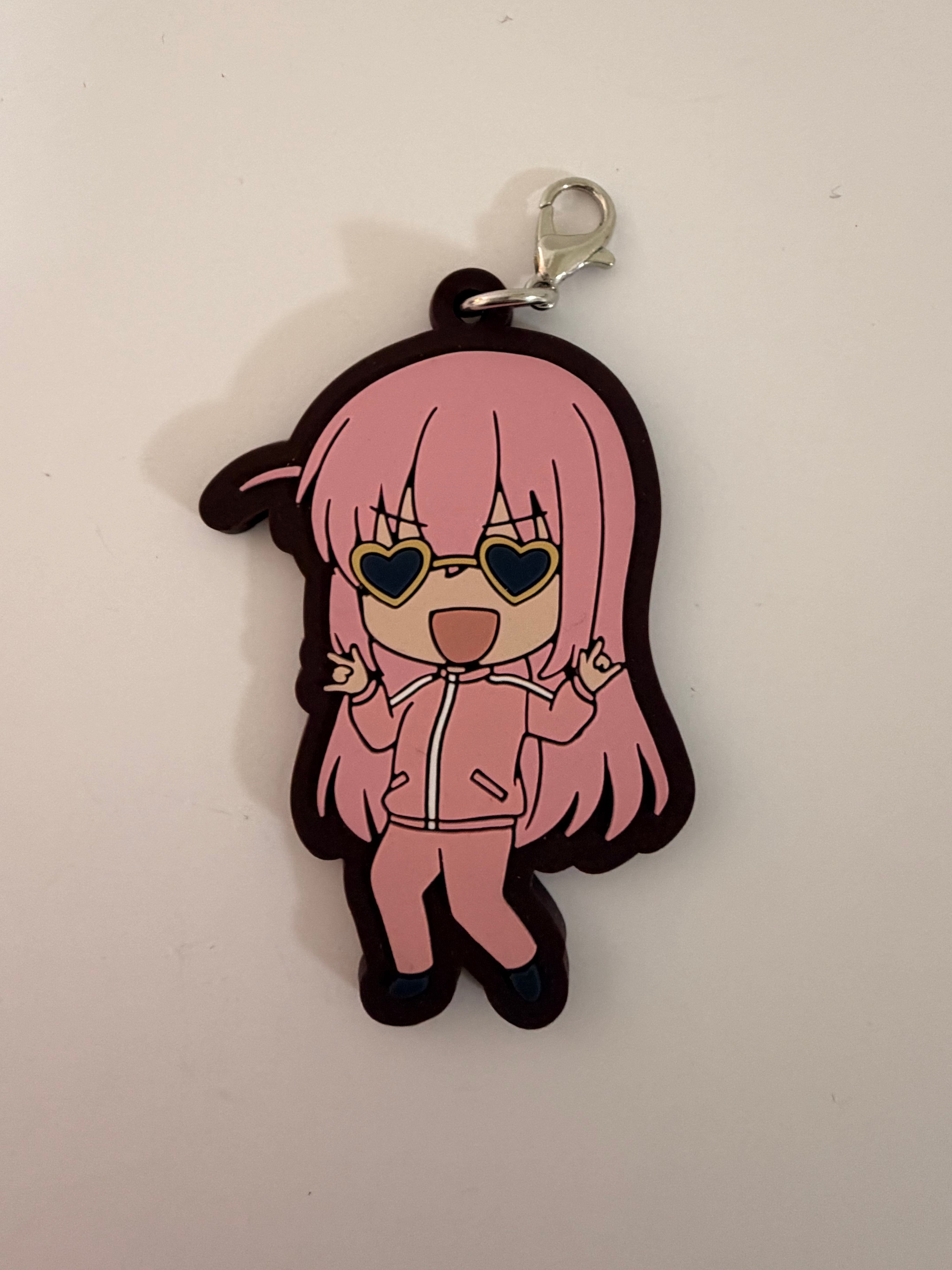 Bocchi The Rock Bocchi Official Rubber Keychain