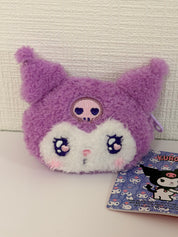 Sanrio Kuromi Plush Pouch Keychain Official JP