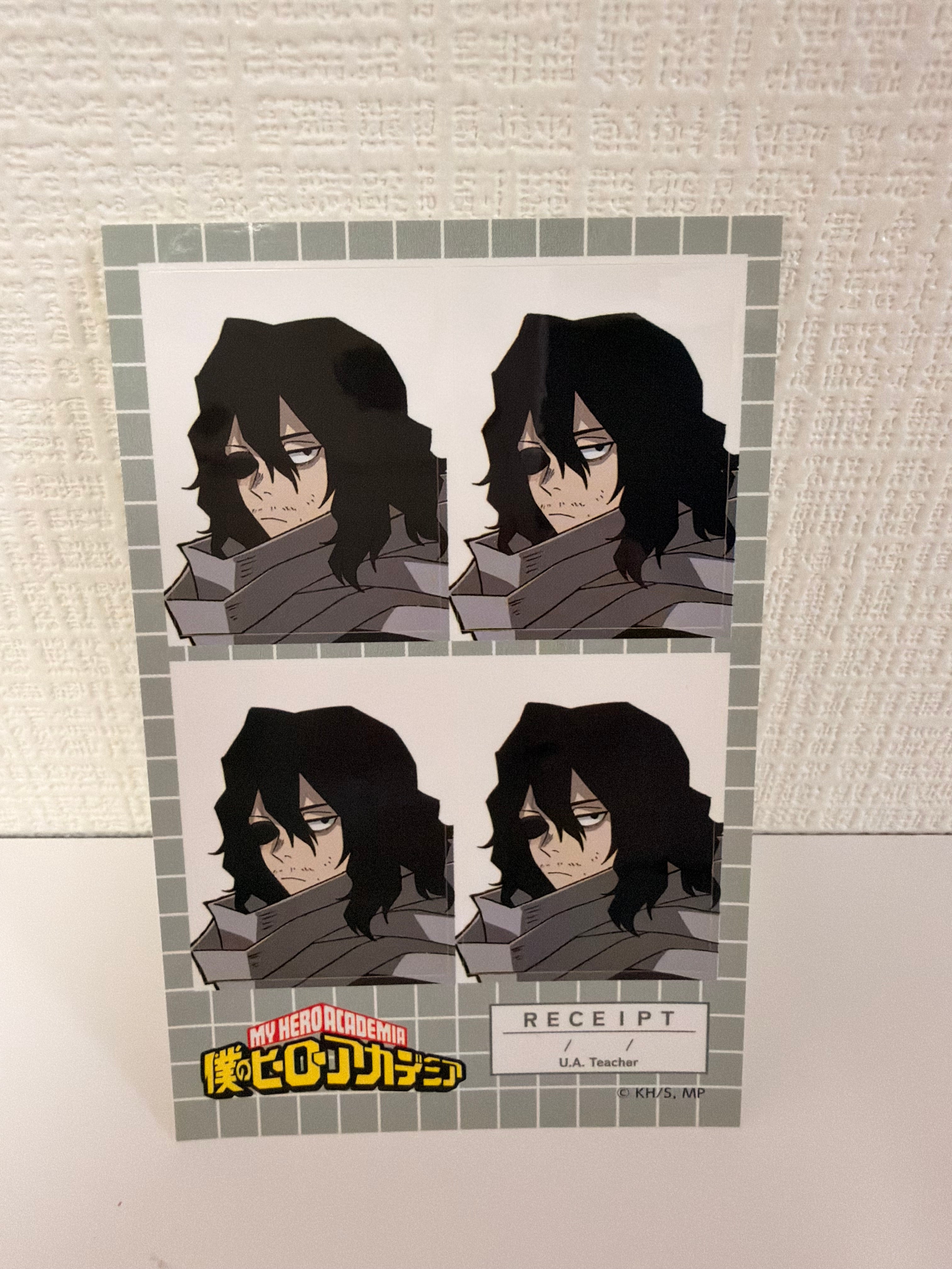 My Hero Academia Eraser Head Official Collector Postcard JP 19268