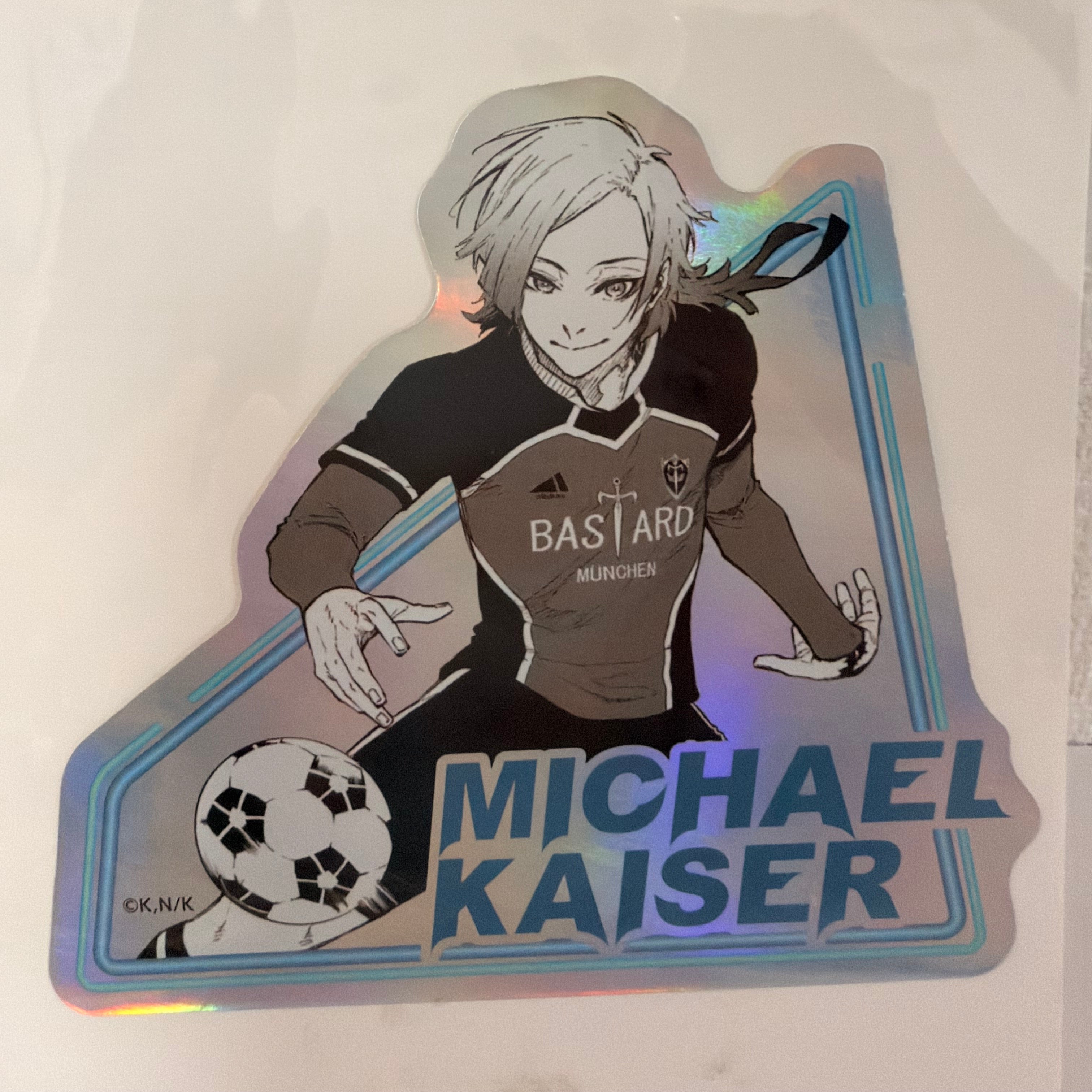 Blue Lock Kaiser Official Collector Sticker JP 19267