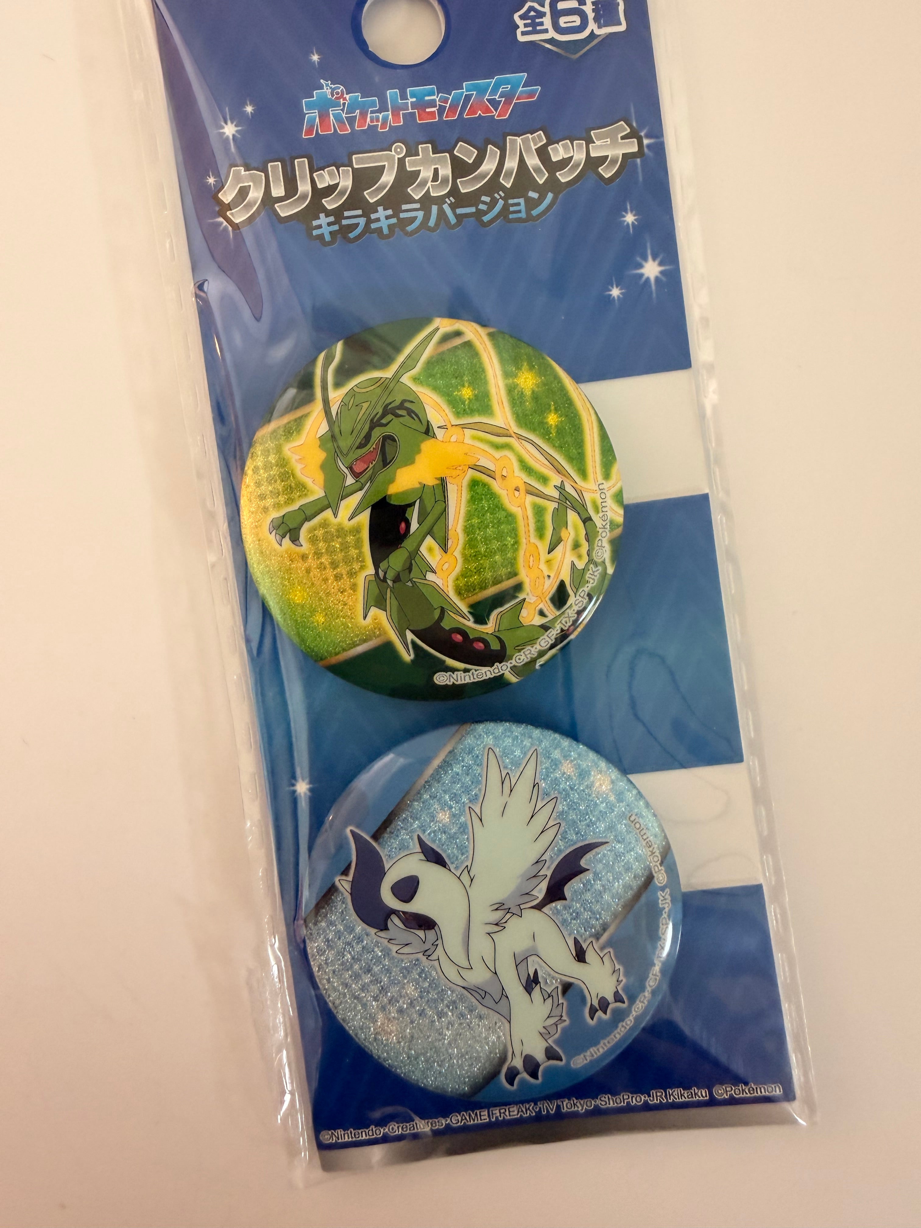 Pokemon  Official Mini Pin Set (2 PCs) JP