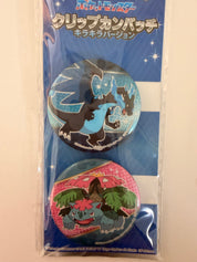 Pokemon  Official Mini Pin Set (2 PCs) JP