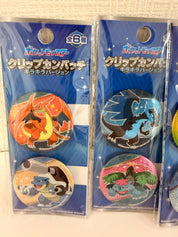 Pokemon  Official Mini Pin Set (2 PCs) JP